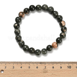 Natural Rutilated Quartz Beads Stretch Bracelets&nbsp;BJEW-F523-01