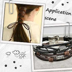 1 Roll Cowhide Leather Jewelry Cord&nbsp;WL-CL0001-03B-01