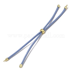 3MM Adjustable Round Nylon Braided Cord Bracelet Making&nbsp;FB-CBAA152-04G-30
