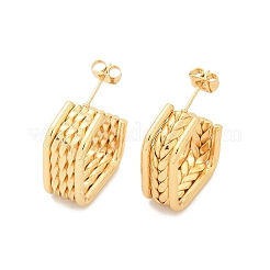201 Stainless Steel Stud Earrings&nbsp;EJEW-Q026-21G-A