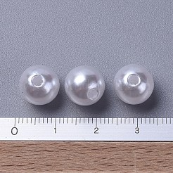 Imitated Pearl Acrylic Beads&nbsp;PACR-10D-1