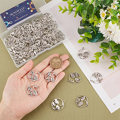 60Pcs Tibetan Style Alloy Pendants&nbsp;FIND-SC0025-26