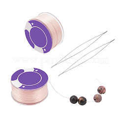 2 Rolls Special Coated Polyester Beading Threads&nbsp;OCOR-NB0002-06H