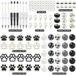 DIY Dog Paw Print Beadable Pens Making Sets&nbsp;DIY-YW0017-35
