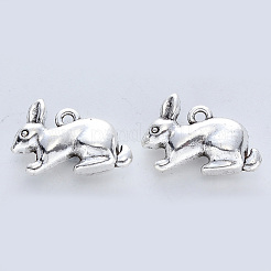 Tibetan Style Alloy Pendants&nbsp;X-TIBE-R316-017AS-RS