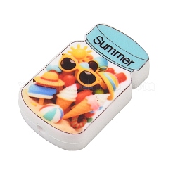 Printed Silicone Beads&nbsp;SL-CBADDB1-09A