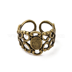 Brass Ring Shanks&nbsp;X-KK-I592-AB-NF