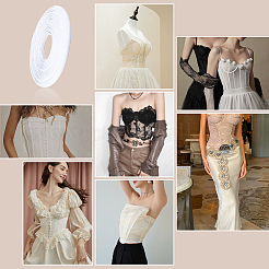 Polycotton Boning&nbsp;DIY-WH0504-16A