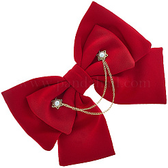 Polyester Bowknot&nbsp;AJEW-WH20120-45B-01