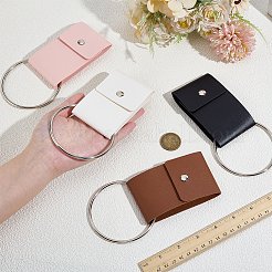 8Pcs 4 Colors PU Leather Towel Clip&nbsp;AJEW-PH0008-56