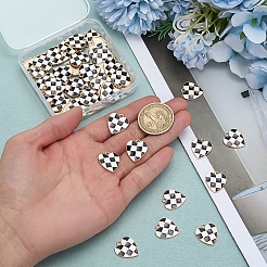 50Pcs Alloy Enamel Pendants&nbsp;ENAM-ME0001-16