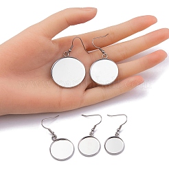 10Pcs 5 Size 304 Stainless Steel Earring Hooks&nbsp;STAS-YW0001-73