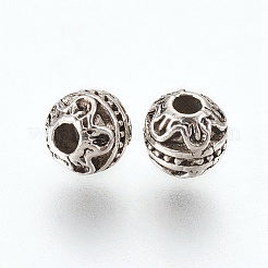 Tibetan Style Alloy Beads&nbsp;PALLOY-L208-014AS