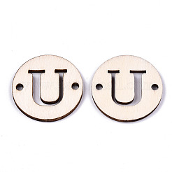 Unfinished Natural Poplar Wood Links Connectors&nbsp;WOOD-S045-140B-01U