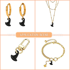 10Pcs Halloween Theme Alloy Pendants&nbsp;ENAM-YW0006-57