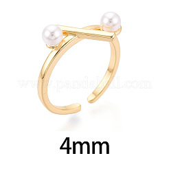 Brass Cup Peg Ring Settings&nbsp;KK-N274-10G