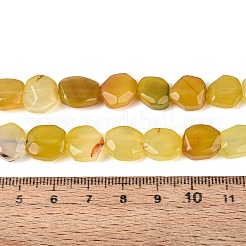 Dyed & Heated Natural Agate Beads Strands&nbsp;G-N359-15A-05