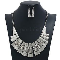 Alloy Pendant Necklaces & Dangle Earrings&nbsp;FS-WG2D2E5-01