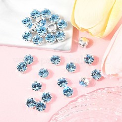 Preciosa&reg MAXIMA Crystal in Sew-On Cup&nbsp;Y-PRC-SS39-60000-S