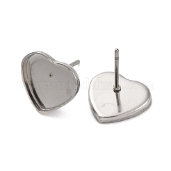 Tarnish Resistant 304 Stainless Steel Ear Stud Findings&nbsp;STAS-P198-21