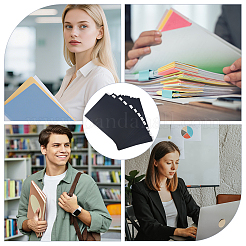 Plastic Notebook Index Divider Sheets&nbsp;OFST-WH0002-54A