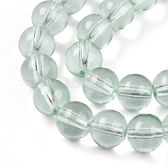 Baking Paint Transparent Glass Beads&nbsp;X1-DGLA-N006-8mm-08