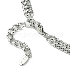 
304 Stainless Steel Bib Necklaces&nbsp;NJEW-Q322-09P