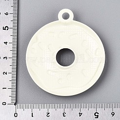 Spray Painted Alloy and Enamel Big Pendants&nbsp;PALLOY-T092-85G
