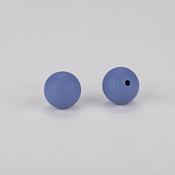 Round Silicone Focal Beads&nbsp;SI-JX0046A-49