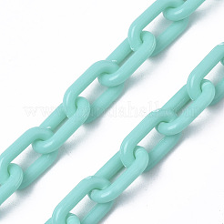 Opaque Acrylic Cable Chains&nbsp;SACR-N010-002D