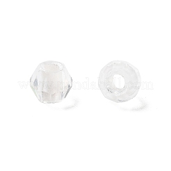 100Pcs Transparent Inside Colours Glass Beads&nbsp;GLAA-P061-01J