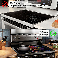 1Pc Cloth Induction Cooktop Protector Mats&nbsp;AJEW-GA0006-58A