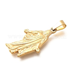 201 Stainless Steel Pendants&nbsp;STAS-Q344-12G