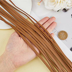 10Pcs Flat PU Leather Cord&nbsp;WL-DC0001-02D