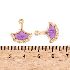 Light Gold Plated Alloy Enamel Pendant Rhinestone Settings&nbsp;FIND-Q100-05KCG