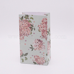 Floral Pattern Paper Bags&nbsp;LS-CARB-WH0009-11C
