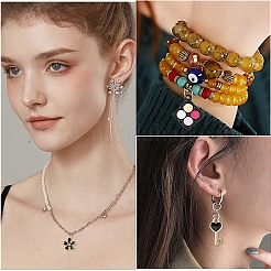 20Pcs 20 Styles Alloy Enamel Pendants&nbsp;ENAM-YW0003-91