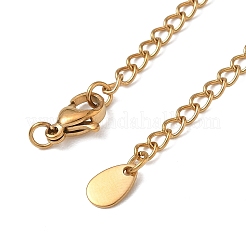 201 Stainless Steel Curb Chain Extender&nbsp;SA-CBA0FDA-01G-01