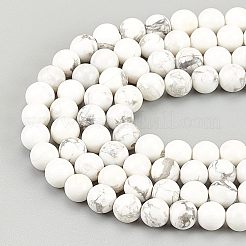 4 Strands Natural Howlite Beads Strands&nbsp;TURQ-OC0001-02A