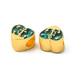 Rack Plating Alloy Enamel European Beads&nbsp;PALLOY-F287-53MG