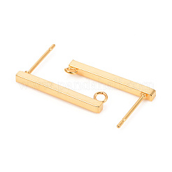 304 Stainless Steel Stud Earring Findings&nbsp;STAS-L244-14B-G