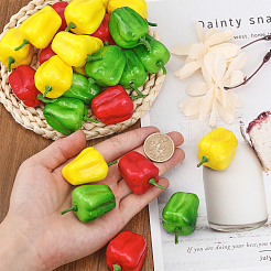 3 Bags 3 Colors Mini Foam Imitation Bell Pepper&nbsp;AJEW-CA0003-76