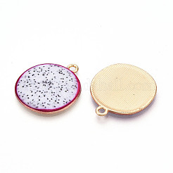 Alloy Enamel Pendants&nbsp;ENAM-S126-121-01