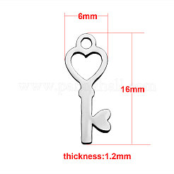 Tarnish Resistant 201 Stainless Steel Pendants&nbsp;STAS-Q201-T120