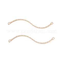 Rack Plating Brass Connector Charms&nbsp;KK-G433-10G