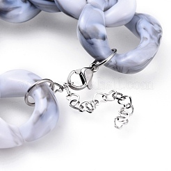 Imitation Gemstone Style Acrylic Bracelets&nbsp;BJEW-JB04583