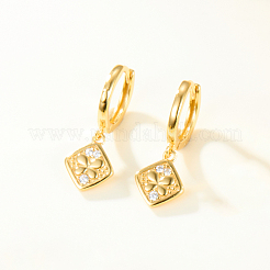 S925 Silver Butterfly Diamond Pendant Earrings Countryside Cute Ear Jewelry&nbsp;FM5760