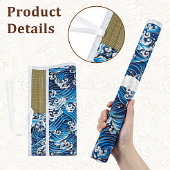 Bamboo Pen Holders Roll&nbsp;AJEW-WH0270-651