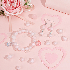 189Pcs 10 Style Transparent Acrylic Beads&nbsp;TACR-PH0001-34