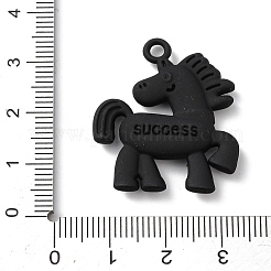 Spray Paint Alloy Pendants&nbsp;ENAM-K076-26